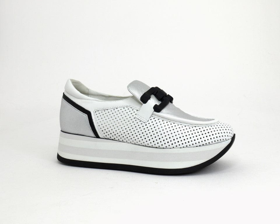 Softwaves CHRYS Platform White Silver