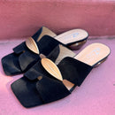 Sophisticated Mule by Ezzio - Blk Suede
