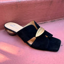 Sophisticated Mule by Ezzio - Blk Suede