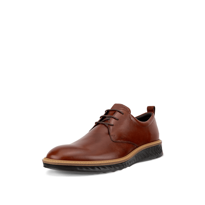 St. 1 Hybrid by Ecco - Cognac with Black Sole