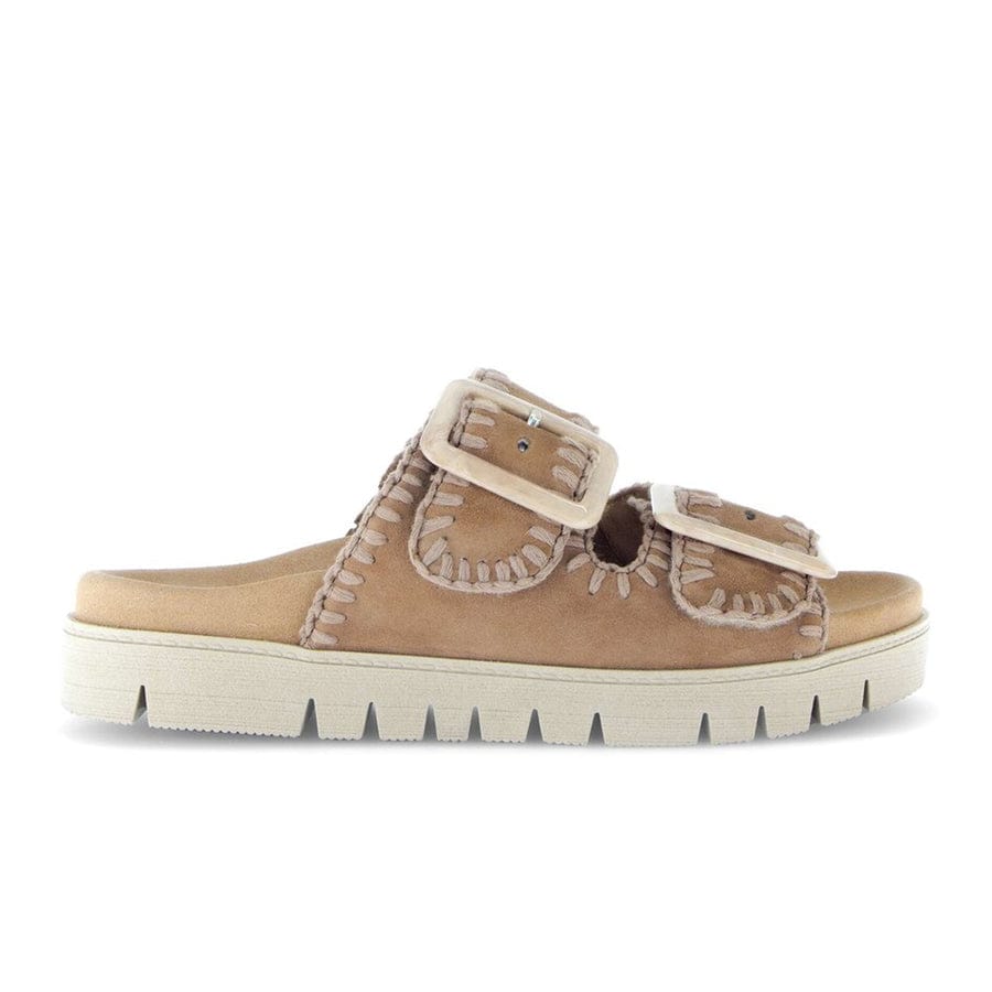 Stitch Sandal by Gabor - Camel 14