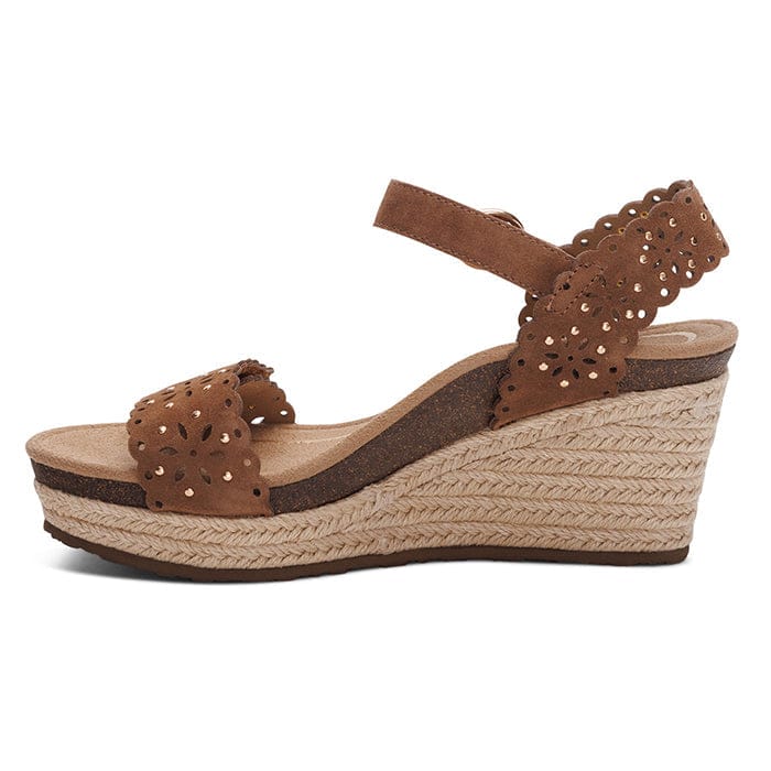 Sydney Cut by Aetrex - Cognac Cutout