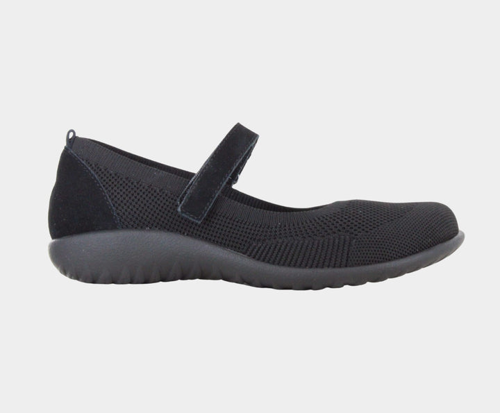 TARANAKI - Naot - BLACK KNIT FABRIC