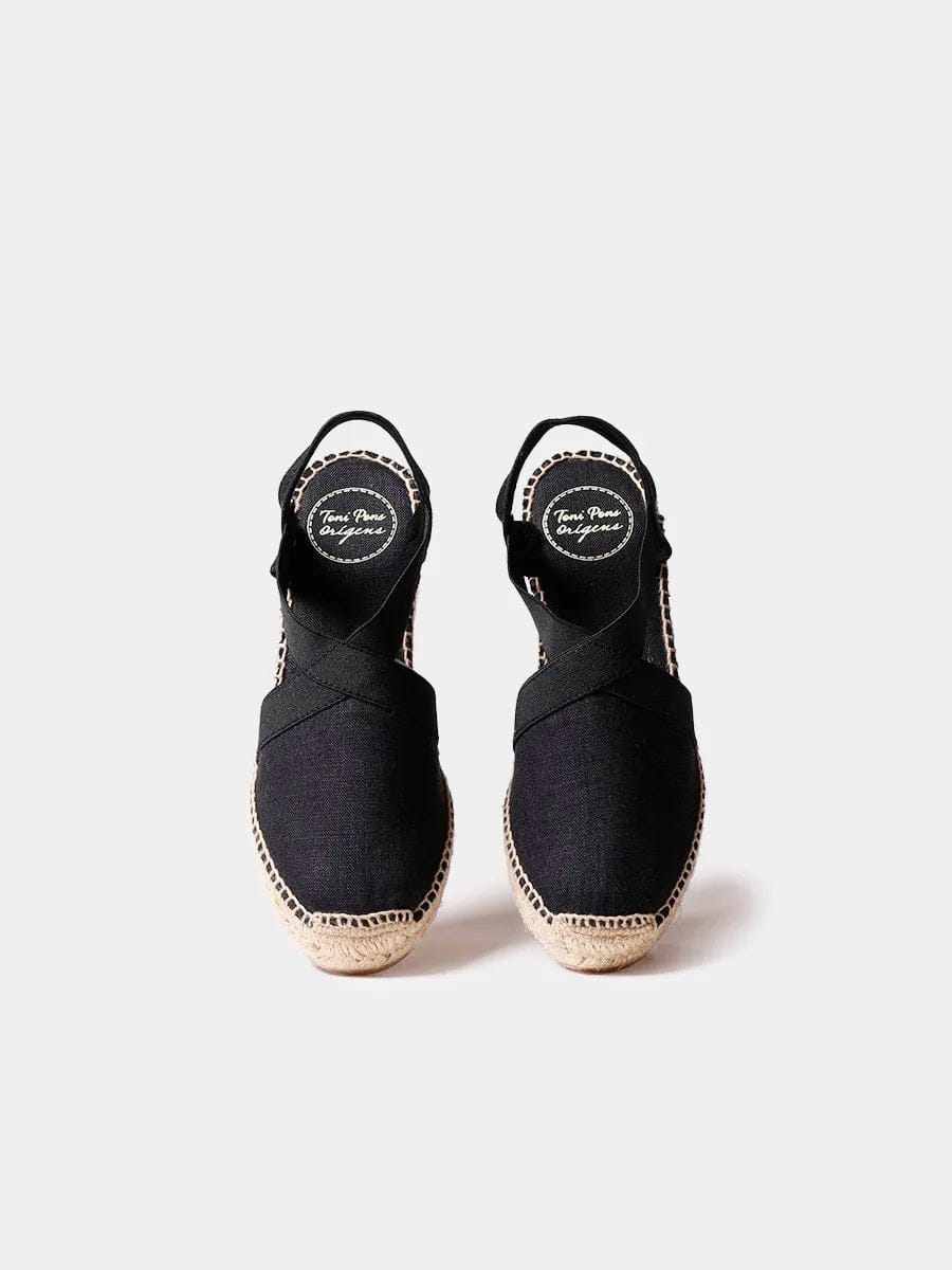 TER Canvas Espadrille by Toni Pons - BLACK