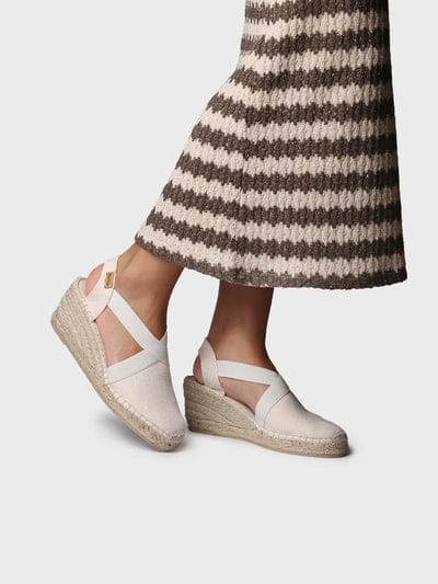 TER Canvas Espadrille by Toni Pons - Ecru