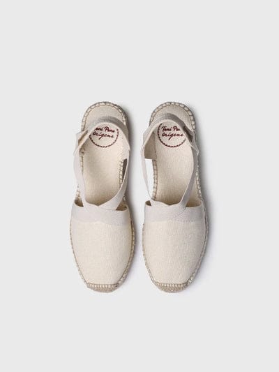 TER Canvas Espadrille by Toni Pons - Ecru