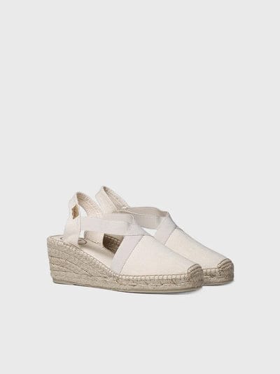 TER Canvas Espadrille by Toni Pons - Ecru