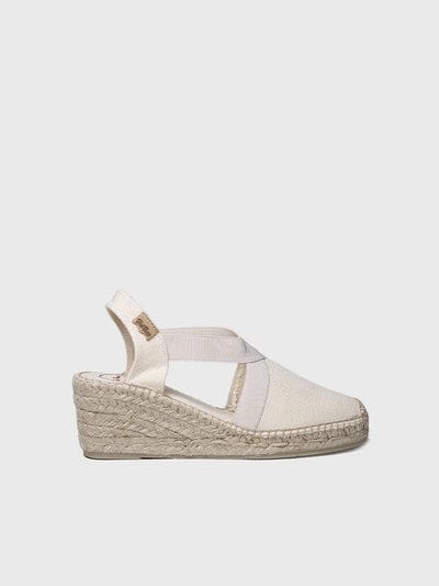 TER Canvas Espadrille by Toni Pons - Ecru
