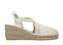 Terra-AD Fabric Espadrille by Toni Pons - Ecru