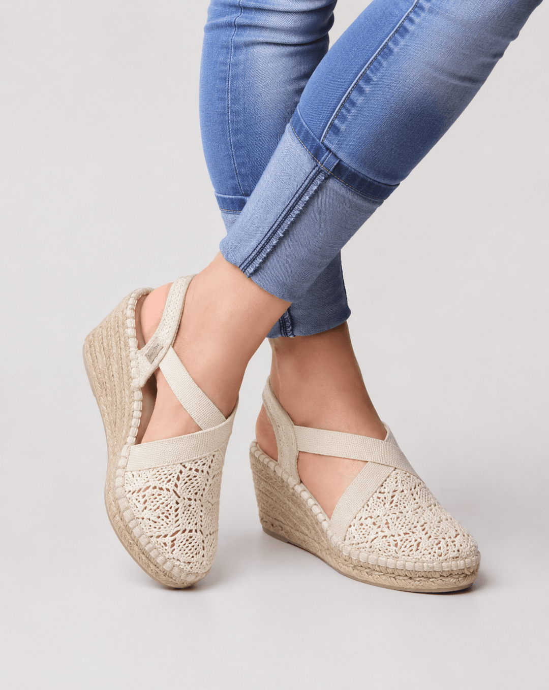 Terra-AD Fabric Espadrille by Toni Pons - Ecru