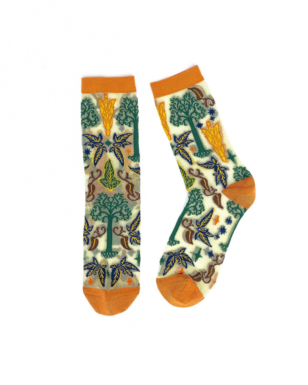 The Lord of the Rings™ Elegant Icons Shimmer Sheer Crew by Sock Candy
