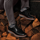Upton Plain Toe Black Full Grain - J&M FINAL SALE