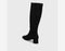 Vaneli ZOVY Black Punto Suede