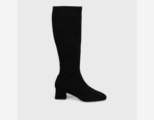 Vaneli ZOVY Black Punto Suede
