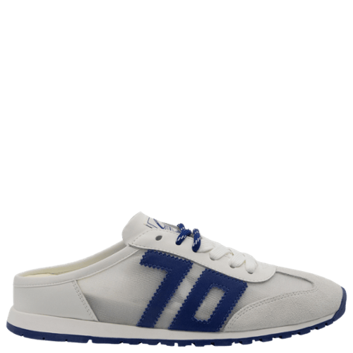 Venice Slide Sneaker by Back 70 - White Blue