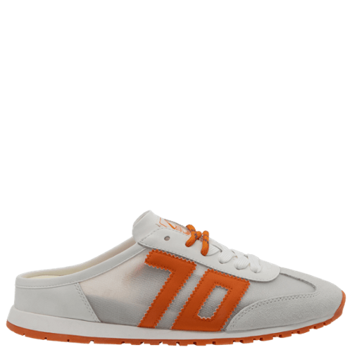 Venice Slide Sneaker by Back 70 - White Orange