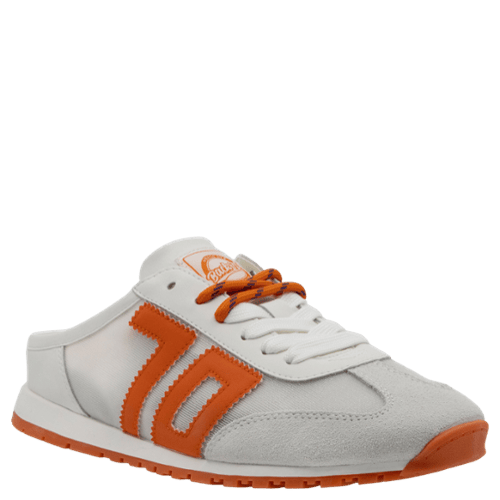 Venice Slide Sneaker by Back 70 - White Orange