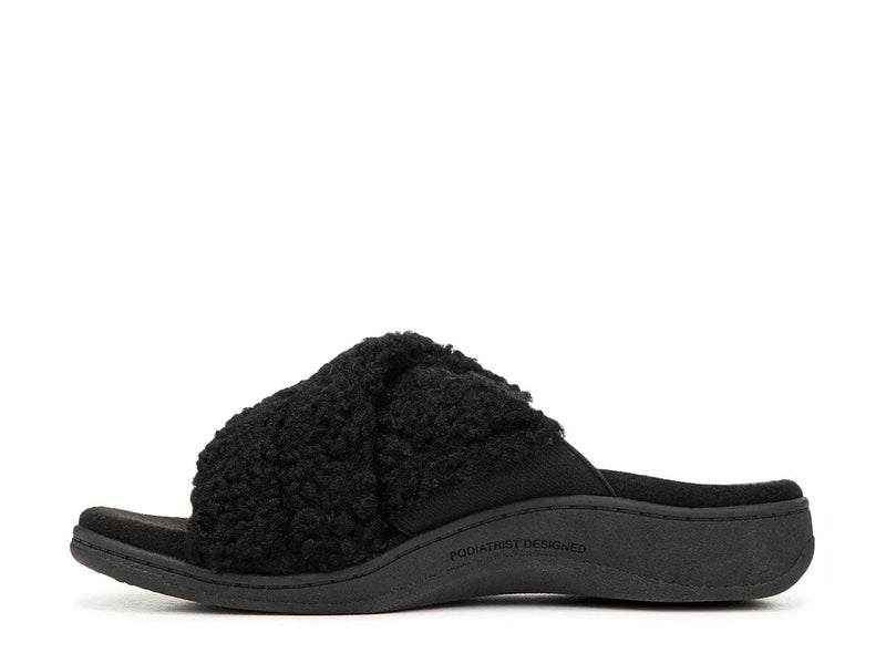 VIONIC RELAX II SLIPPER BLACK