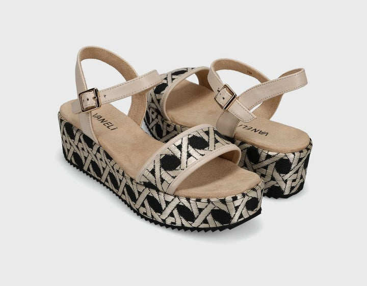 Walda by Vaneli - Cream/ Blk