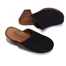 Wanda Suede Clog Black Suede - Cordani