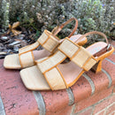 Woven Slingback by Ezzio - Camel