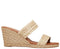 Andre Assous Nolita Beige Espadrille Wedge Sandal