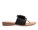 Andre Assous Novalee Black Sandal