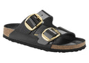 Birkenstock Arizona Big Buckle High Shine Black Sandal-Narrow