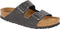 Birkenstock Arizona Black Oil Leather SFB Sandal