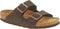 Birkenstock Arizona Suede Mocha SFB Sandal