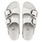 Birkenstock Arizona White Big Buckle White Leather Sandal