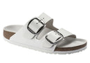 Birkenstock Arizona White Big Buckle White Leather Sandal