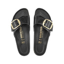 Birkenstock Madrid Big Buckle Shine Black Patent Leather Sandal-Narrow