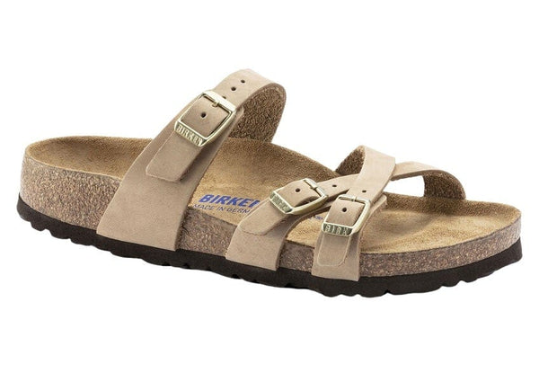 Birkenstock Soft Footbed Franca Sandcastle 3 Strap Sandal