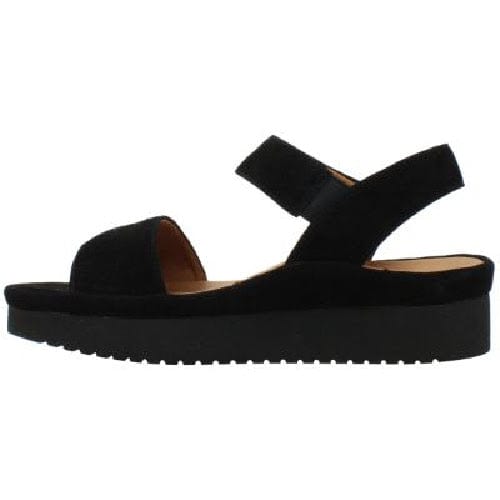 L'AmourDesPieds Abrilla Black Platform Sandal