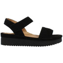 L'AmourDesPieds Abrilla Black Platform Sandal