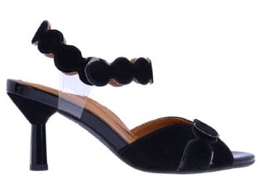 L'AmourDesPieds LAVANTIA Black Dress Sandal