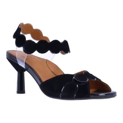 L'AmourDesPieds LAVANTIA Black Dress Sandal