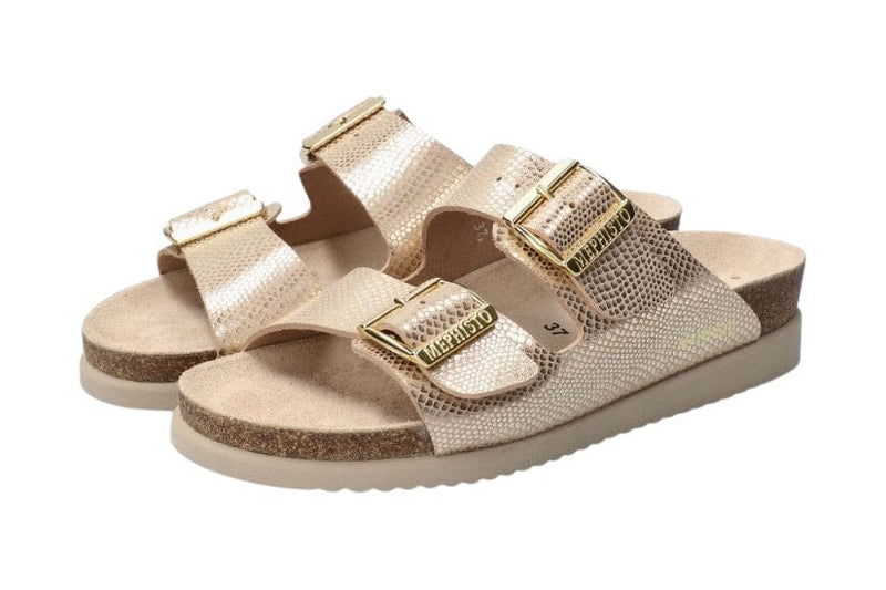 Mephisto Hester Light Sand Mule Sandal