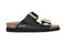 Mephisto Hester Mule Black Patent Sandal