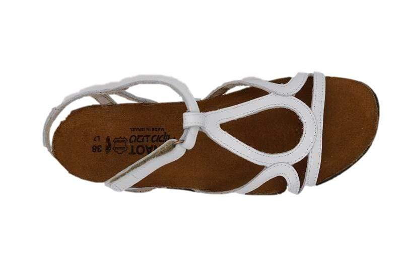 Naot Dorith White Strappy Sandal