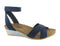 Naot Wand Navy Ankle Strap Sandal