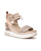 NeroGiardini EPIC WEDGE 23 Rose Gold Platform Sandal