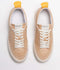 Oncept London Latte Leather Platform Sneaker