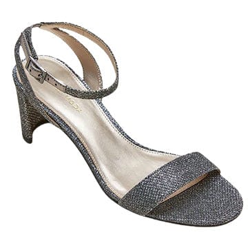 Pelle Moda Pewter Moira2 Low Heel Dress Sandal