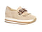 Softwaves CADIE Camel Velour Slip-on  Platform Sneaker