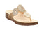 Think! Julia Circles Nude Toe-Thong Sandal