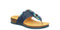 Think! Julia Tribal Indigo/Combi Toe-Thong Sandal