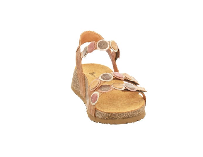 Think! Koak Tan/Combi Strappy Sandal