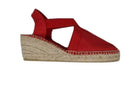 Toni Pons Ter Red Slingback Espadrille